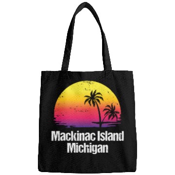 Discover Summer Vacation Mackinac Island Bags