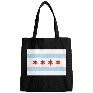 Discover Chicago Flag Bags