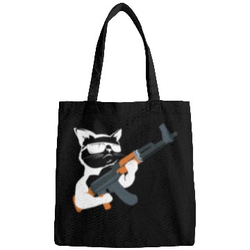 Discover Gunning for Kitties funny Cat Gift Bags Bags