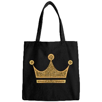 Discover Vip golden crown monarch king vector image rap art Bags