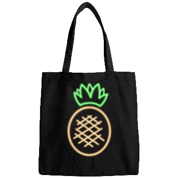 Discover Neon Pineapple Pocket Glow Party Fruit Costume Bags