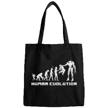 Discover Human Evolution Robot Bags