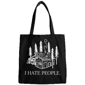 Discover I hate People Camping Bags