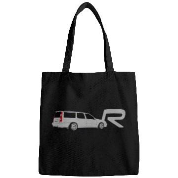 Discover Volvoo V70R Turbo Brick Car Grey Bags