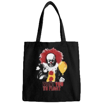 Discover Creepy Pennywise LIGHT Version Art Character Bags