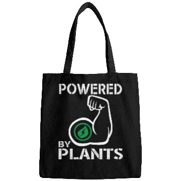 Discover Vegan Powered By Plants - Strong Vegan Bags for