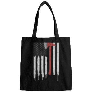 Discover Firefighter Dad Father Thin Red Line Election Gift Bags