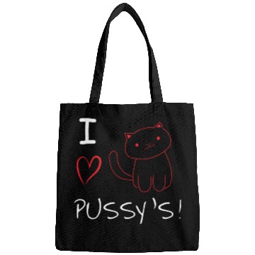 Discover I Love Pussy`s | Cat Lover Bags