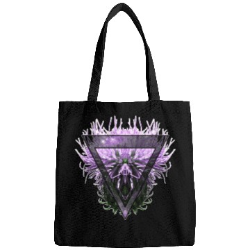 Discover Creepy Intergalactic Triangle Thistle Bags