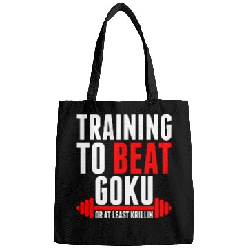 Discover Training To Beat Goku Bags