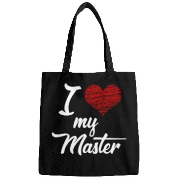 Discover I love my Master BDSM Submissive Sub Slave gift Bags