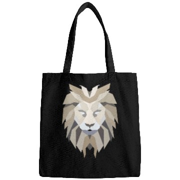 Discover Geometric lion Bags
