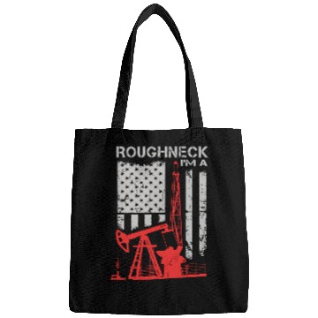 Discover Driller - roughneck - oilfield - oilfield flag u Bags
