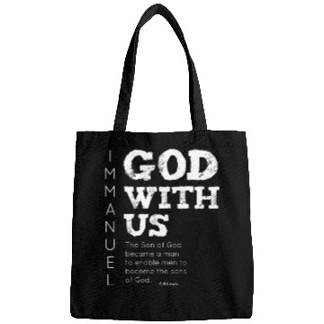 Discover Immanuel, God with us Bags