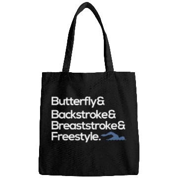 Discover butterfly backstroke breaststroke freestyle swim Bags