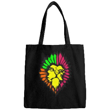 Discover neon lion Bags