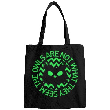 Discover OWLS ARE NOT WHAT THEY SEEM OWLS TWIN PEAKS INSPIR Bags