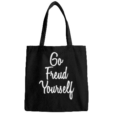 Discover Psychologist Go Freud Yourself Psychology Bags