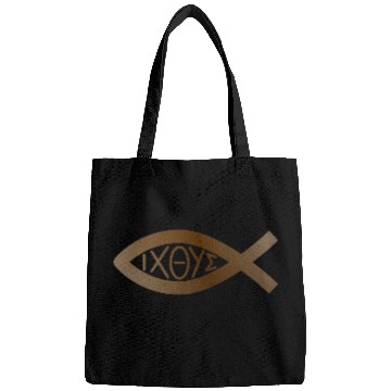 Discover Jesus Fish Bags
