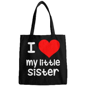 Discover I Love my little Sister Bags