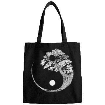 Discover Yin Yang Bonsai Tree Japanese Buddhist Zen Bags
