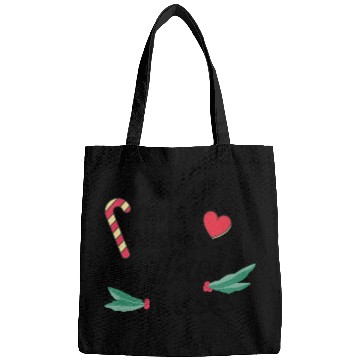 Discover Candy cane wishes and mistletoe kisses Bags