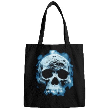 Discover Blue Flame Halloween Death Skull Bags