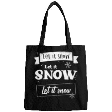 Discover Let It Snow Bags