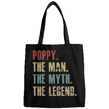 Discover Poppy The Man The Myth The Legend Bags for men