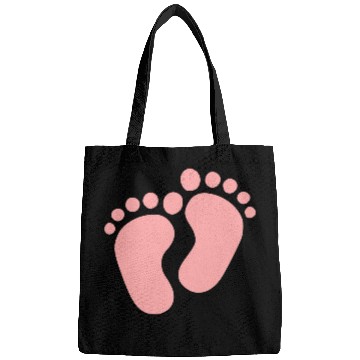 Discover Baby Feet Pastel Pink Pregnancy Maternity Bags