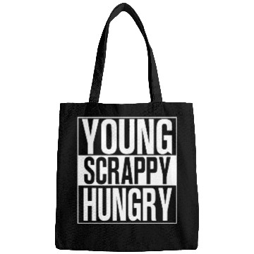 Discover young scrappy hungry black and white Bags chef