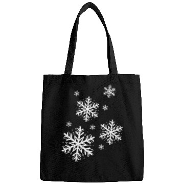 Discover Snowflakes I LOVE WINTER Bags
