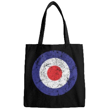 Discover Royal Air Force World War II Spitfire Logo Retro Bags