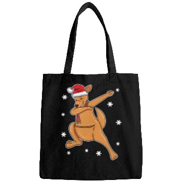 Discover Kangaroo Australian Dabbing Xmas Christmas Present Bags
