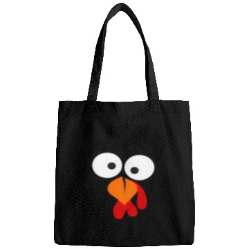 Discover Turkey Face Thanksgiving Bags