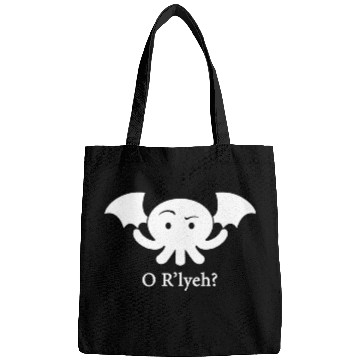 Discover Cthulhu O R lyeh Lovecraft Humor Men s Women s or Bags