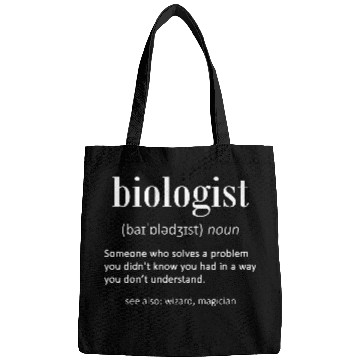 Discover Biologist biology student science gift Bags