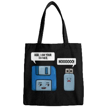 Discover Floppy Disc USB Data Nerd Computer Science Gift Bags