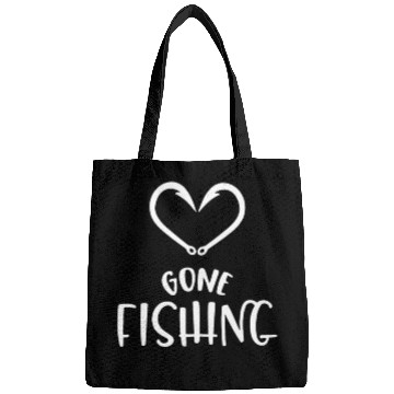 Discover Fish Hook Gone Fishing Bags