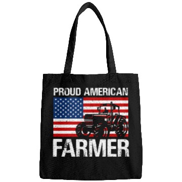 Discover Proud American Farmer Design for Farmer Gifts for Bags