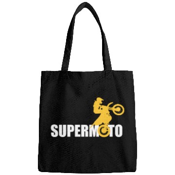 Discover Supermoto Motorcycle - Gift for Men and Bikers Bags
