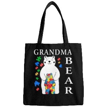 Discover Grandma Bear Autism Awareness Bags