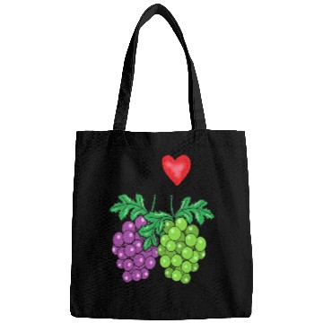 Discover I love grape Bags