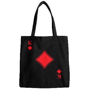 Discover King Of Diamonds Playing Cards Poker Casino Gift Bags