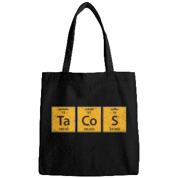 Discover Tacos Periodic Table Element Food Science Bags