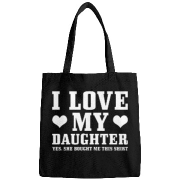 Discover I Love My Daughter Bags