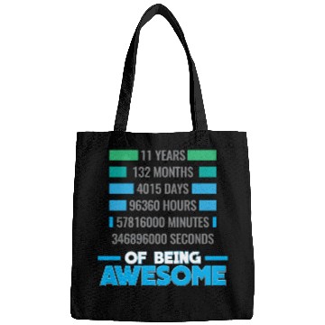 Discover 11th Birthday Anniversary Awesome - 11 Years Gift Bags