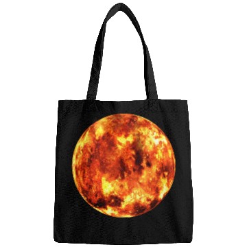 Discover Burning Planet Bags