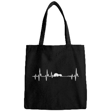 Discover Guitar Heartbeat Bags For Guitar Lover