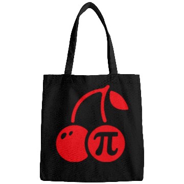 Discover Cherry Pi Day Bags Funny Math Nerd Pie Teacher